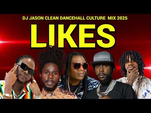 CLEAN DANCEHALL MIX 2025 LIKES CHRONIXX POPCAAN,DILLGIN.MASICKA,ALKALINE