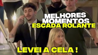 LEVEI FAMOSOS PARA ESCADA ROLANTE - MELHORES MOMENTOS • PARTE 02: