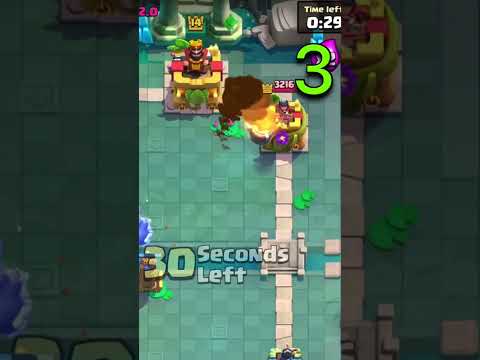 كم صاروخ صرت محتاج حتى دمّر برج الأميرة في كلاش رويال؟ 🚀 #كلاش_رويال #clashroyale