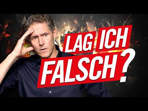 Die Abrechnung! Lag ich falsch?
