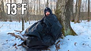 Spending a Night in the Woods in a Garbage Bag