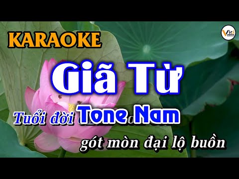 Giã Từ – KARAOKE [Tone Nam] | Beat Hay