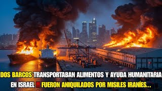 12 MILLONES DE ISRAELÍES MUEREN DE HAMBRE ‼️ DOS BARCOS CON COMIDA FUERON HUNDIDOS POR LOS IRANÍES