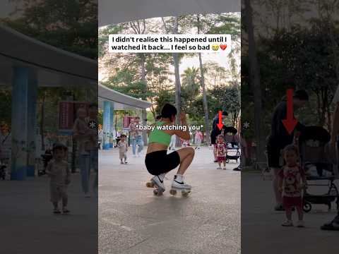 So sorry😭💔 #skate #baby #sad #foryou #fyp #china #skating #trending #rollerskating #public
