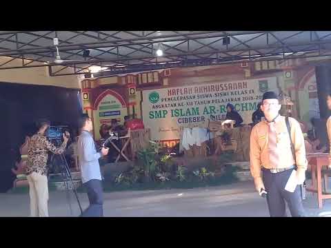 Pelepasan siswa kelas xl SMP ISLAM AR-ROCHMAH