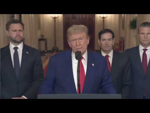 Trump's Presidential Address to the Nation (트럼프 대국민 연설 - 영어+한국어 자막)