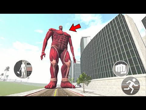 Playing as Big titan in INDIAN BIKE DRIVING 3D
