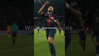 ✅ World cup mode #football #ligue1 #foot #footballvintage #psg #mbappe