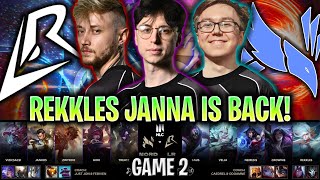REKKLES ICONIC JANNA IS BACK!😱 - LOS RATONES vs NORD GAME 2 AROZZI NLC 2025 SUMMER SPLIT PLAYOFFS