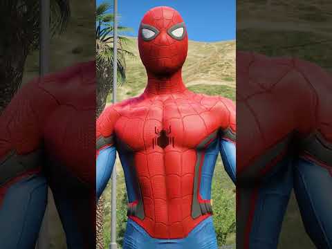 SUPERHERO TEAM BABY IS KIDNAPPED, AND RESCUE ENDING #gta5 #spiderman #shorts
