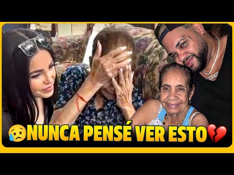 Abuela del Taiger Rompe En Llanto Al Ver Lo Que Le Regaló Teresa