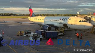 Flying Delta’s first class for the first time on A320!