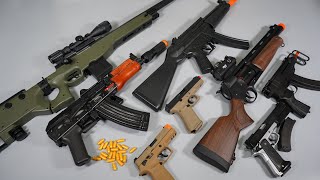 AK47 Draco style Airsoft Toy Gun Nerf Gun Shot Gun AWP Sniper Rifle - Realistic Toy Gun Collection