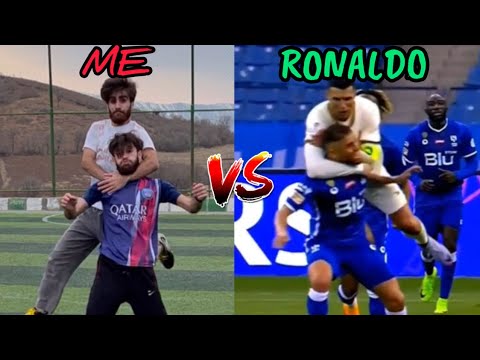 RECREATING VIRAL FUNNY FOOTBALL MOMENTS