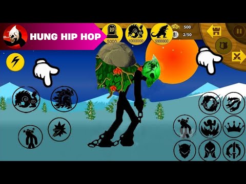 STONE MAN LEAF TOXIC MAX SKILL - STICK WAR LEGACY - HUNG HIP HOP