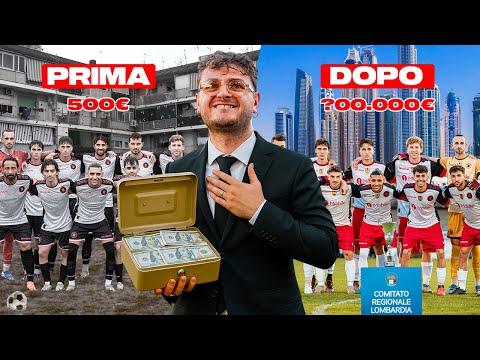 💰⚽️ Quanto HO GUADAGNATO e SPESO (il primo anno) come PRESIDENTE della MIA SQUADRA di CALCIO!