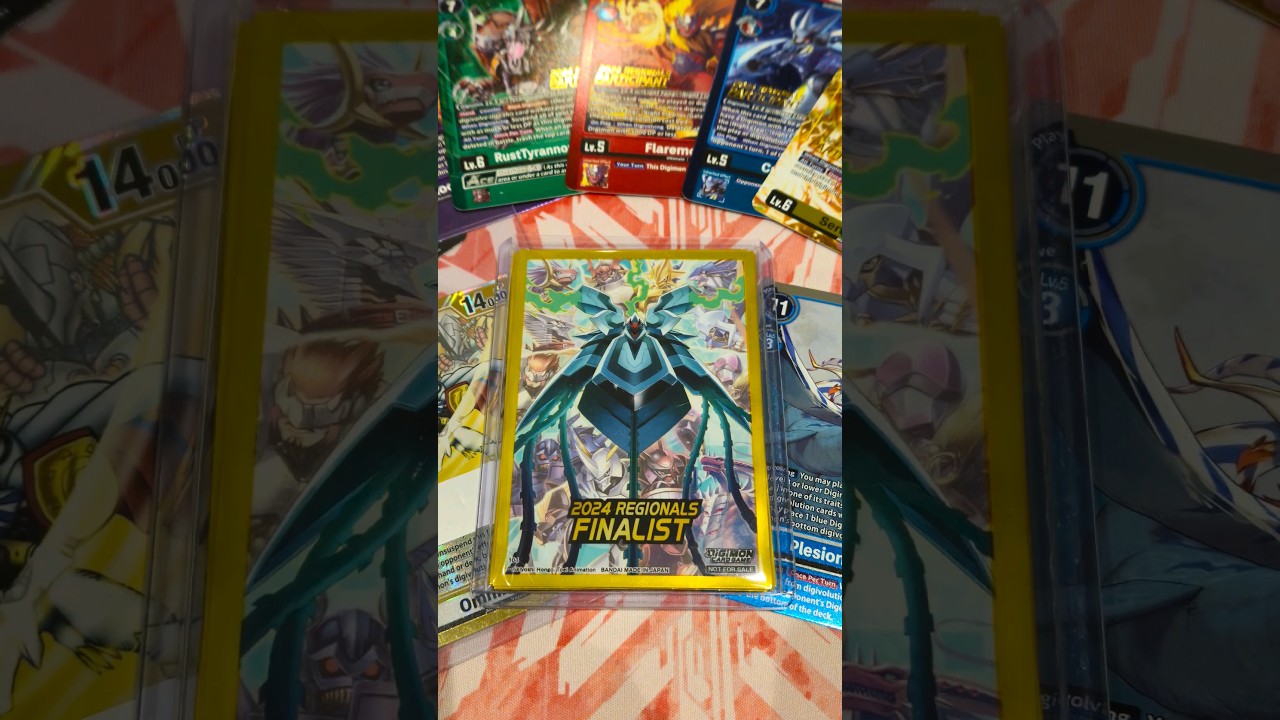 What you get for TOPPING Regionals 2024? | Digimon Card Game & Digimon TCG #digimoncardgame #digimon