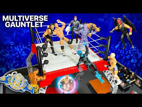 Multiverse Gauntlet WWE Action Figure Match - Multiversal Championship