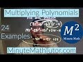 Distributing Polynomials and Monomials