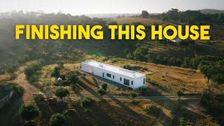 BUILDING OUR HOUSE - Ready to Move in, Polished Concrete Floor, New Office Set Up & House Tour