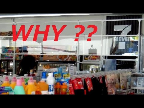 WHY Increased Security at 7-11 Japan??