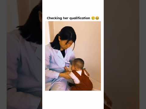 asli doctor h ya nakli Baby of the Year 🥲😂 nurse  baby  funny  memes  reels  trending explorepage