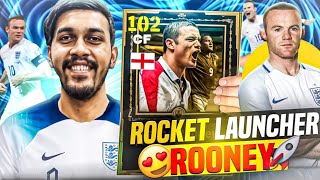 I Tried FREE 102 EPIC Wayne Rooney As CF in efootball 🔥| Review & Verdict🤔
