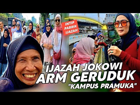 IJAZAH JOKOWI ‼️ RAME2 ARM GERUDUK "KAMPUS PRAMUKA"