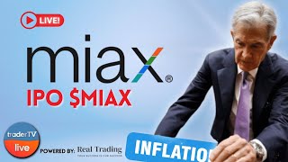 Stocks Slip on Hot Inflation 📊 | $AMAT, $NU Earnings @4PM ET! | Live Aug 14