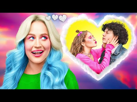 Good Girl Fell in Love With a Bad Boy || Makeover From Nerd to Popular!