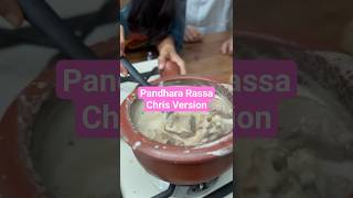 Pandhra Rassa CHRIS Version #healthyfood #food #homemade #nonveg #mutton