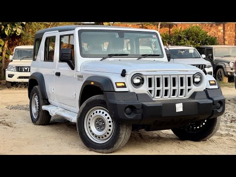 2025 THAR ROXX MX1 BASE MODEL DIESEL | Rs13.99 LAKHS KA MX1 VARIANT | NEW THAR ROXX MX1 WHITE COLOR