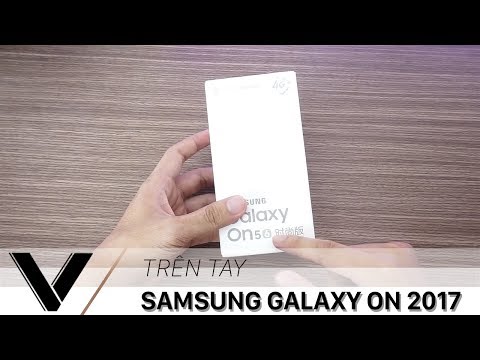(VIETNAMESE) Trên tay và mở hộp Samsung Galaxy On5 2017 - 4GB Ram cho máy giá rẻ ???