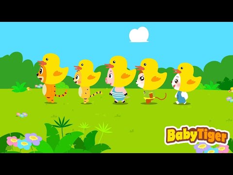 10首經典英文兒歌合輯 | Five Little Ducks | English Songs for Children | Nursery Rhyme | 童謠串燒 | 貝樂虎 - YouTube