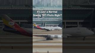 It's just a Normal Boeing 747 Photo Right? #aviation #aprilfoolsday #shorts