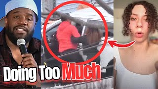 Unhinged Woman Tries to Fight Man—Camera Doesn’t Lie.