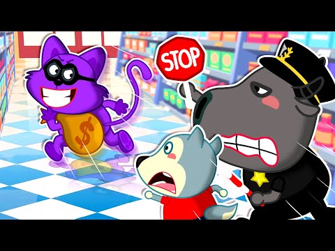 Who is The Thief? Stranger Danger | Compilation Safety Rules for Kids 🤩 Wolfoo Kids Cartoon