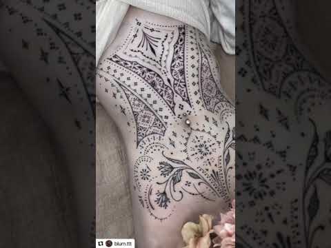 Beautiful Tattoo By Artist: @blum.ttt