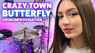 Crazy Town - Butterfly | Drum Cover by Kristina Rybalchenko