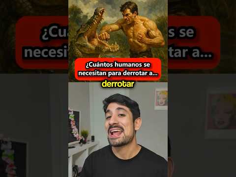 ¿CUÁNTOS HUMANOS SE NECESITAN PARA DERROTAR A ESTOS ANIMALES? 😳