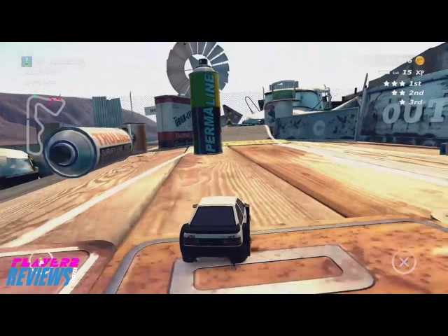 Table Top Racing: World Tour - Gameplay at a Glance - Battle in the Junkyard