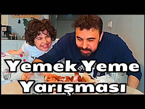 YEMEK YEME YARIŞMASI !! Kim Daha Çok Yiyecek !! ( Kapışma)#yemekyarışması