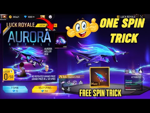 Aurora Royale Event Free Fire 😱| Free Fire New Event Tamil | New Aurora Aug One Spin Trick🔥