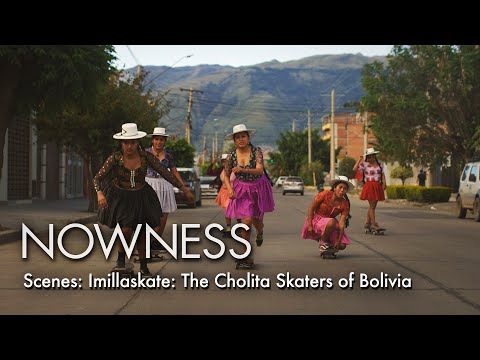 Bolivia’s Cholita skaters ImillaSkate fight for gender equality and indigenous pride with clothing