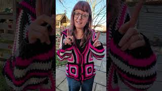 The Solid Hexi Cardigan with 50% off! You can also follow along with a full length YouTube video!