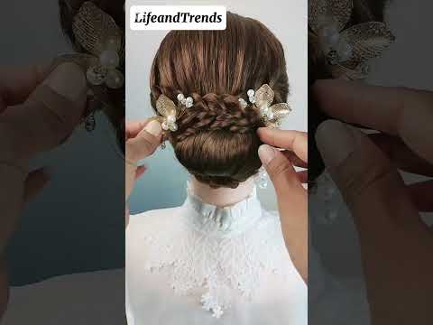 Easy Elegant Hairstyle for Long Hair | Quick and Cut Daily Hairstyle | Different Unique Hairstyle