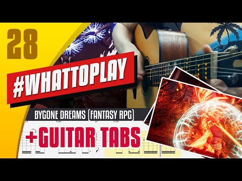 This Game Song Sounds AMAZING on Guitar! Bygone Dreams OST