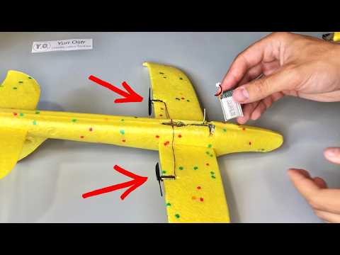 How to Make RC Airplane at Home - Amazing Homemade Airplane - Tutorial