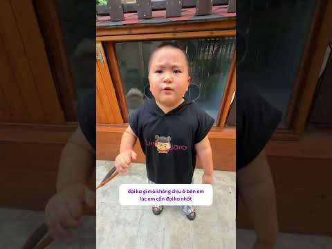 Chậm mở cửa có xíu mà Tiểu Mập hắn dỗi luôn kìa