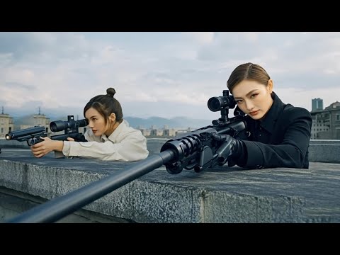 【抗日電影】黑白雙煞屋頂伏殺日軍，扛起長槍精準狙擊，屋內日軍四處逃竄！🔥抗日 MMA | Kung Fu